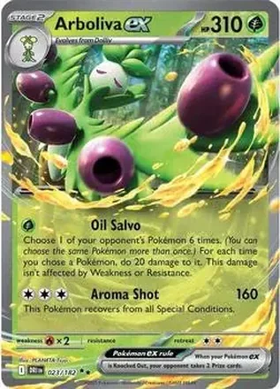 2025 Pokemon Scarlet & Violet Destined Rivals #023/182 オリーヴァex
