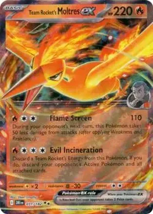 2025 Pokemon Scarlet & Violet Destined Rivals #031/182 - Moltres
