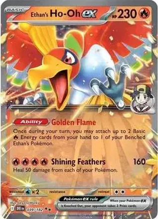 2025 Pokemon Scarlet & Violet Destined Rivals #039/182 - Ho-Oh