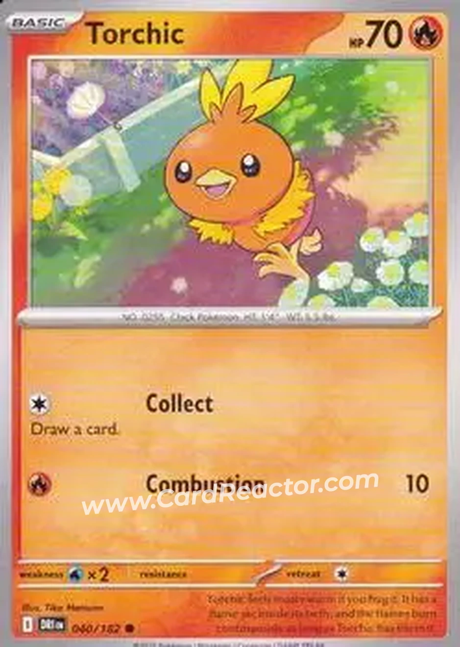 2025 Pokemon Scarlet & Violet Destined Rivals #040/182 - アチャモ - Front
