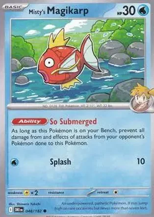 2025 Pokemon Scarlet & Violet Destined Rivals #048/182 - Magikarp