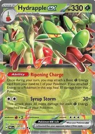 2025 Pokemon Scarlet & Violet Prismatic Evolutions #011/131 - Hydrapple