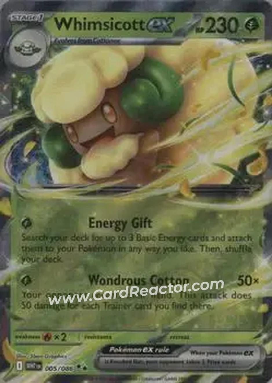 2025 Pokemon Scarlet & Violet White Flare #005/086 - エルフーン