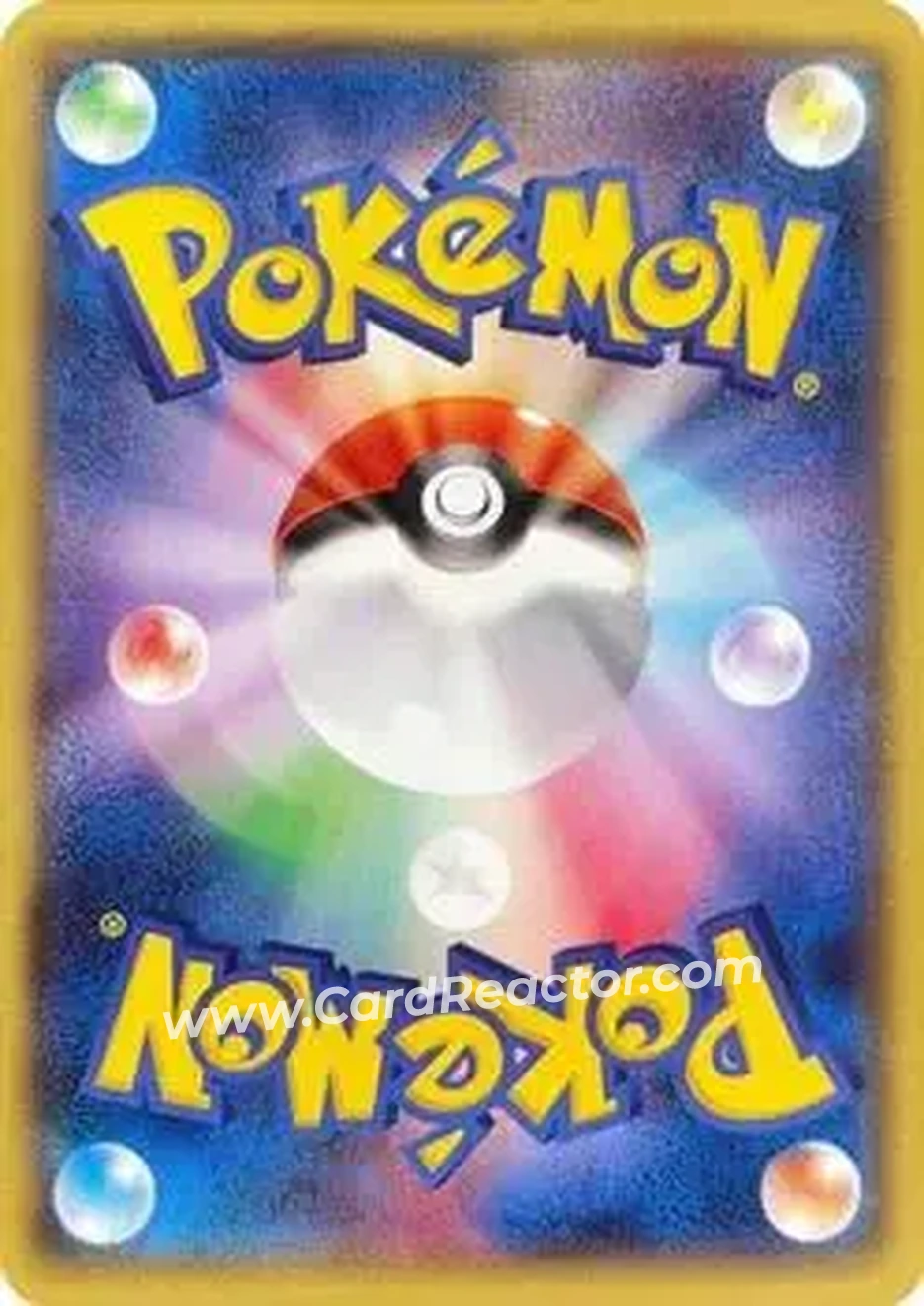 2025 Pokémon Black Bolt (Japanese) #021/086 - Simipour - Back 2025 Pokémon Black Bolt (Japanese) #021/086 - Simipour - Back