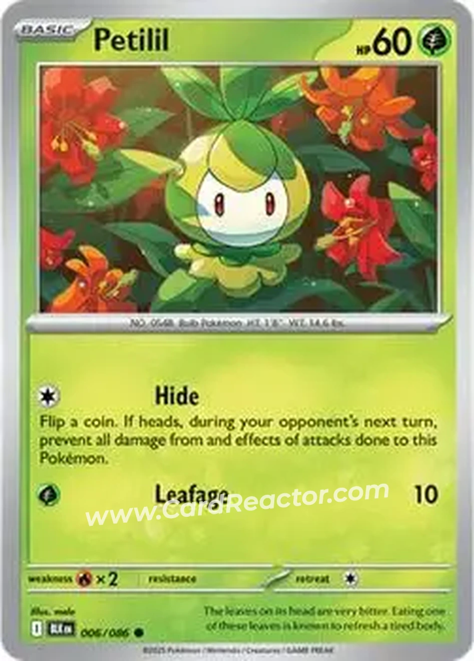 2025 Pokémon Scarlet & Violet Black Bolt #006/086 - チュリネ - Front