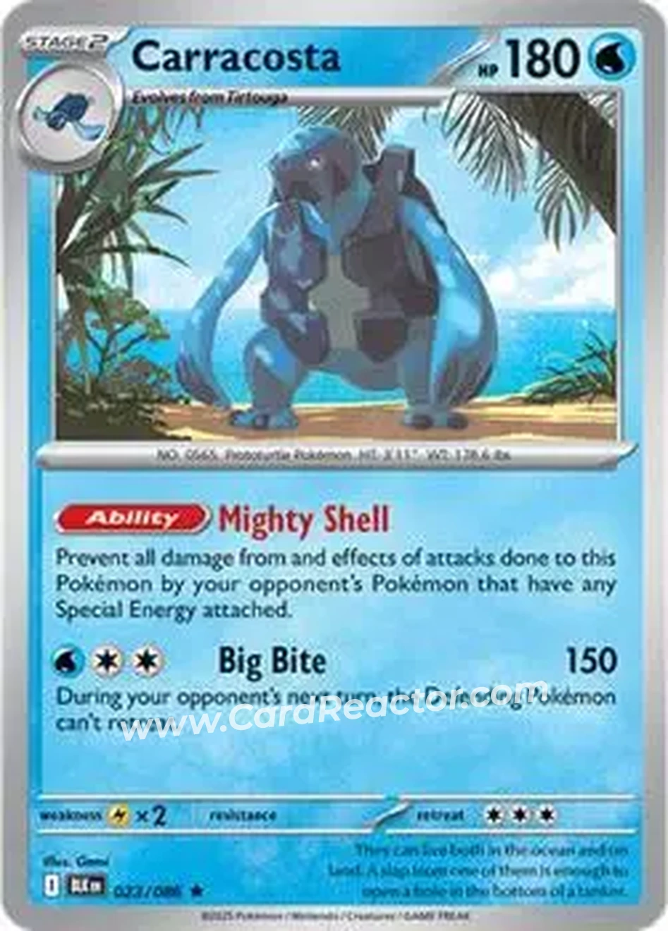 2025 Pokémon Scarlet & Violet Black Bolt #023/086 - アバゴーラ - Front