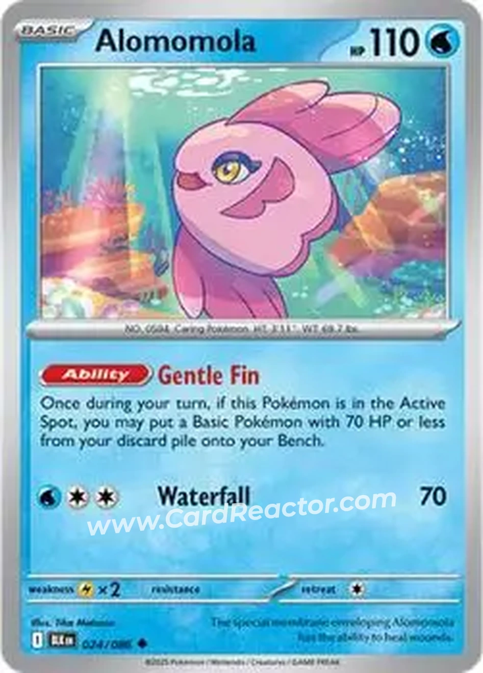 2025 Pokémon Scarlet & Violet Black Bolt #024/086 - ママンボウ - Front