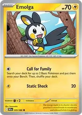 2025 Pokémon Scarlet & Violet Black Bolt feature card