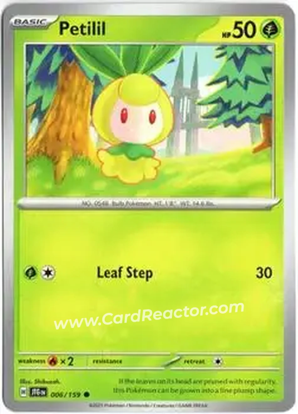2025 Pokémon Scarlet & Violet Journey Together #006/159 - チュリネ - Front