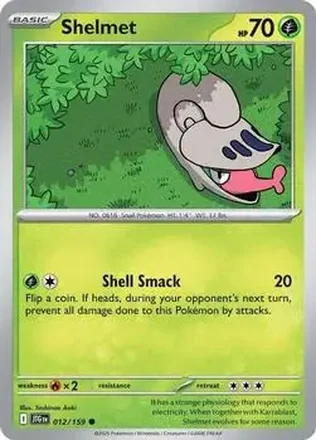 2025 Pokémon Scarlet & Violet Journey Together #012/159 - Shelmet