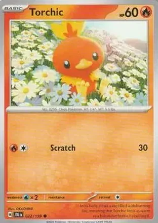 2025 Pokémon Scarlet & Violet Journey Together #022/159 - アチャモ