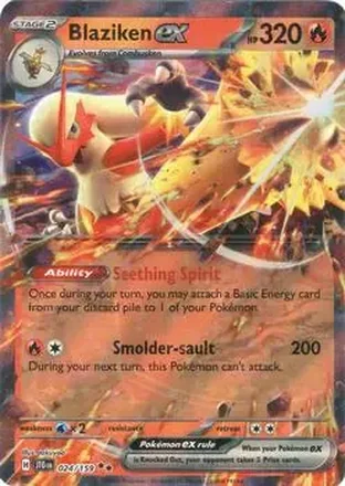 2025 Pokémon Scarlet & Violet Journey Together #024/159 - バシャーモ