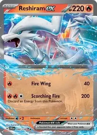 2025 Pokémon Scarlet & Violet Journey Together #030/159 - Reshiram