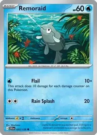 2025 Pokémon Scarlet & Violet Journey Together #033/159 - Remoraid