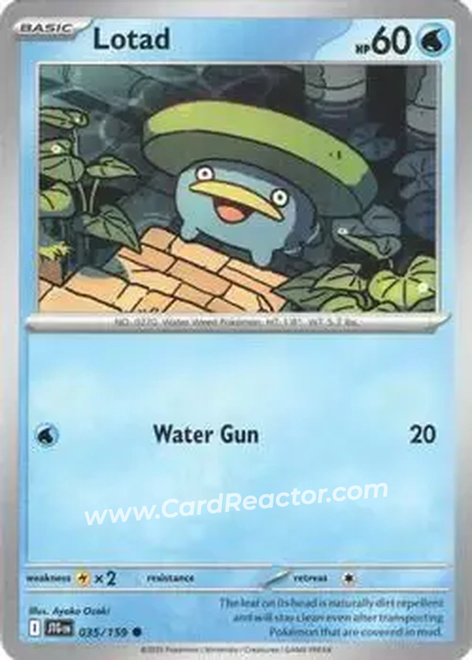 2025 Pokémon Scarlet & Violet Journey Together #035/159 - Lotad