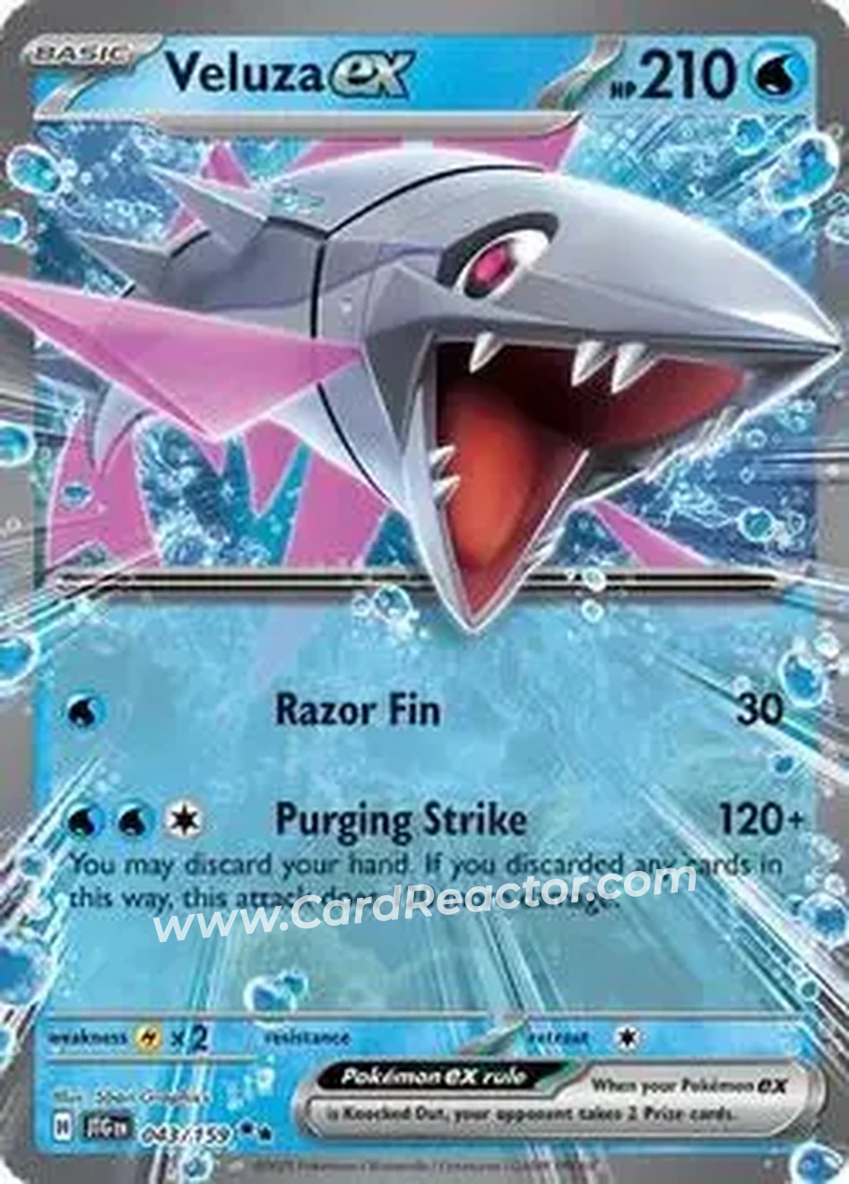 2025 Pokémon Scarlet & Violet Journey Together #043/159 - Veluza