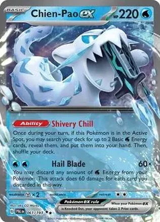 2024 Play! Pokemon Prize Pack Series Five #061/193 - Chien-Pao
