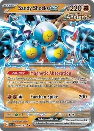 2024 Play! Pokemon Prize Pack Series Five #108/182 Sandy Shocks ex