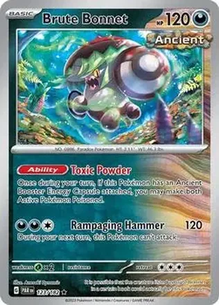 2024 Play! Pokemon Prize Pack Series Five #123/182 - Brute Bonnet