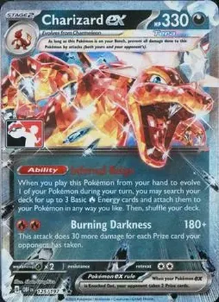 2024 Play! Pokemon Prize Pack Series Five #125/197 - Charizard