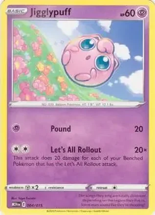 2024 Pokemon McDonald's Dragon Discovery #004/015 - Jigglypuff