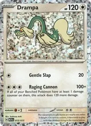 2024 Pokemon McDonald's Dragon Discovery #015/015 - Drampa