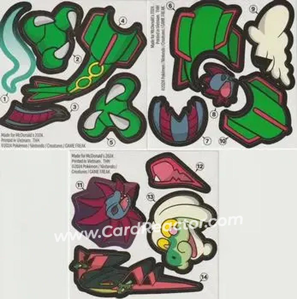2024 Pokemon McDonald's Dragon Discovery - Stickers #NNO - Koraidon