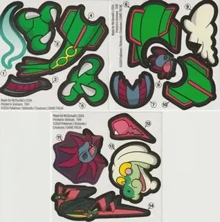 2024 Pokemon McDonald's Dragon Discovery - Stickers #NNO - Koraidon