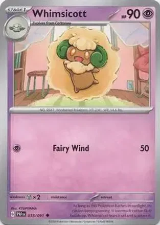 2024 Pokemon Scarlet & Violet Paldean Fates #035/091 - エルフーン