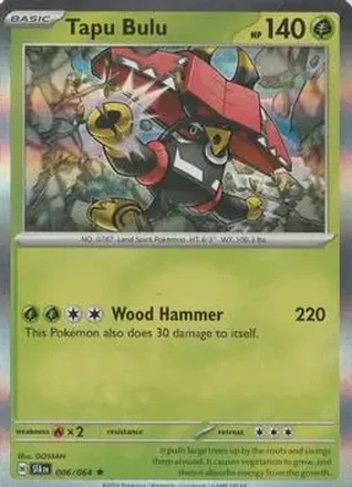 2024 Pokemon Scarlet & Violet Shrouded Fable #006/064 - Tapu Bulu