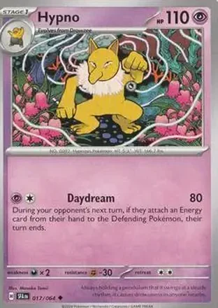 2024 Pokemon Scarlet & Violet Shrouded Fable #017/064 Hypno