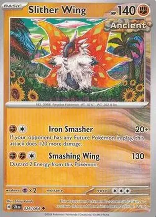 2024 Pokemon Scarlet & Violet Shrouded Fable #026/064 - Slither Wing