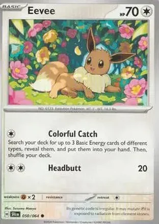 2024 Pokemon Scarlet & Violet Shrouded Fable #050/064 - Eevee
