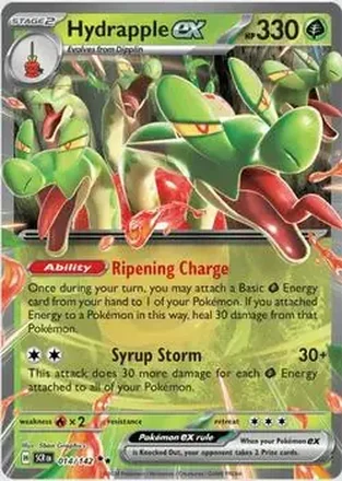 2024 Pokemon Scarlet & Violet Stellar Crown #014/142 Hydrapple