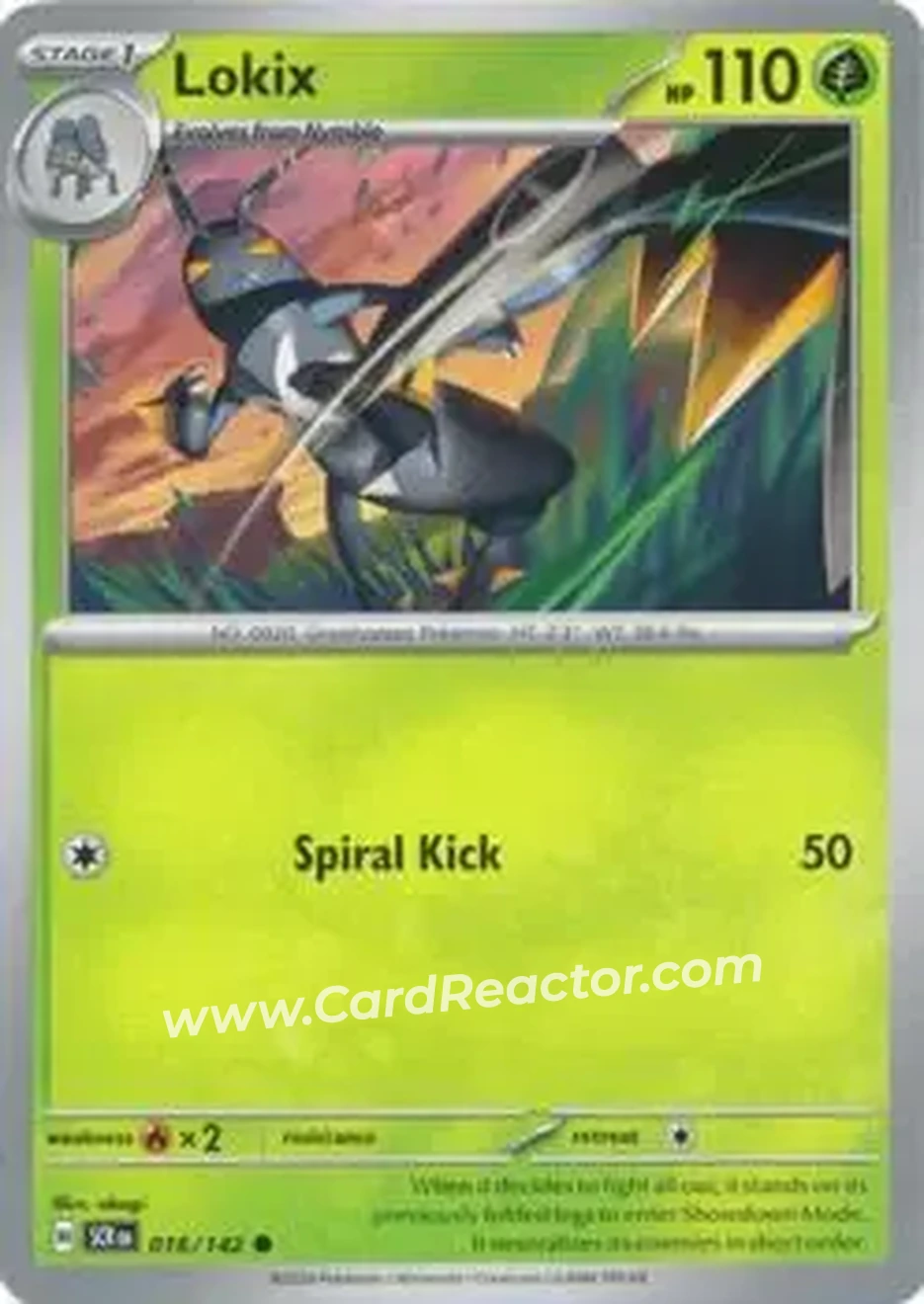 2024 Pokemon Scarlet & Violet Stellar Crown #016/142 - エクスレッグ