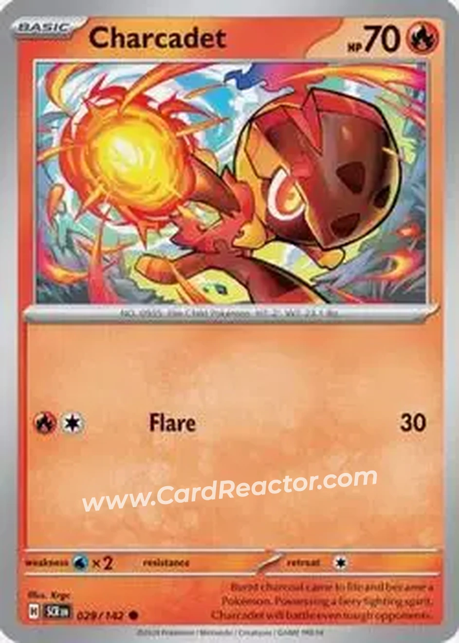 2024 Pokemon Scarlet & Violet Stellar Crown #029/142 - Charcadet