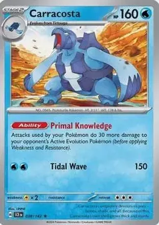 2024 Pokemon Scarlet & Violet Stellar Crown feature card