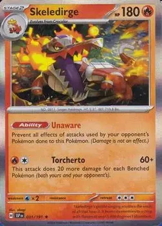 2024 Pokemon Scarlet & Violet Surging Sparks feature card