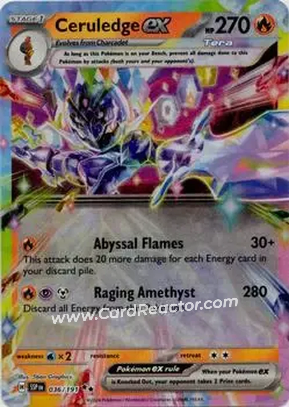2024 Pokemon Scarlet & Violet Surging Sparks #036/191 - ソウブレイズ