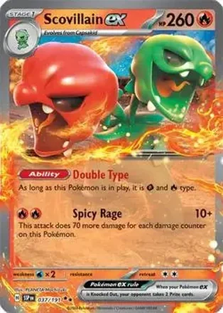 2024 Pokemon Scarlet & Violet Surging Sparks feature card