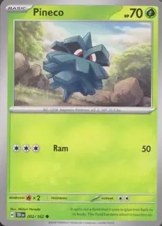 2024 Pokemon Scarlet & Violet Temporal Forces #002/162 クヌギダマ