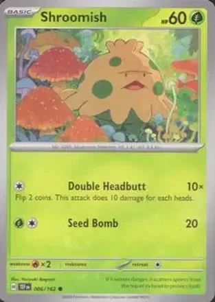 2024 Pokemon Scarlet & Violet Temporal Forces #006/162 キノココ