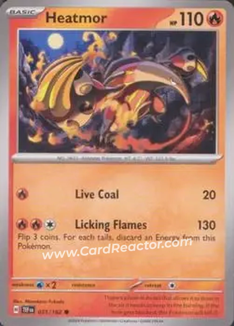 2024 Pokemon Scarlet & Violet Temporal Forces #031/162 - クイタラン - Front