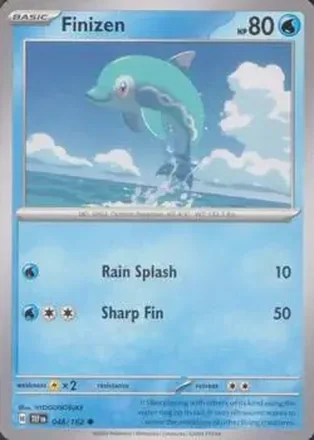 2024 Pokemon Scarlet & Violet Temporal Forces #048/162 - Finizen