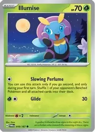 2024 Pokemon Scarlet & Violet Twilight Masquerade #010/167 Illumise