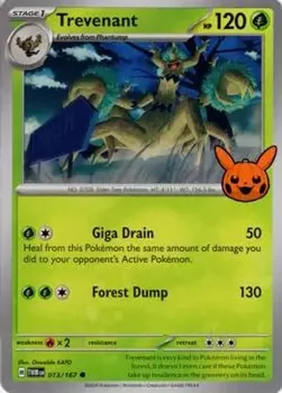 2024 Pokemon Trick or Trade #013/167 Trevenant