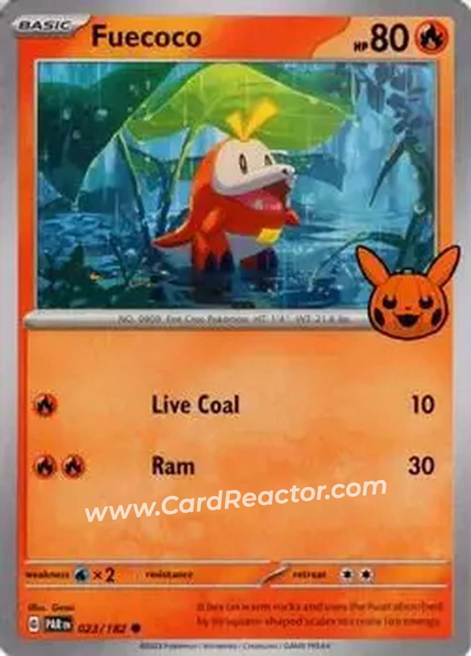 2024 Pokemon Trick or Trade #023/182 - Fuecoco