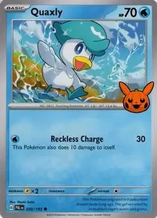 2024 Pokemon Trick or Trade #050/193 Quaxly