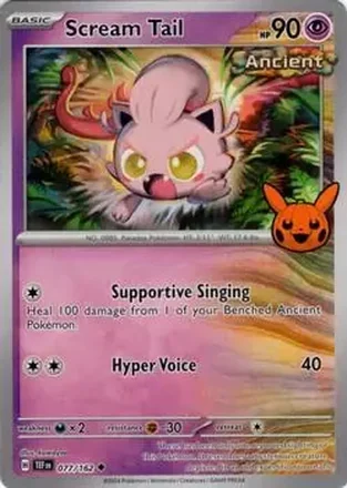 2024 Pokemon Trick or Trade #077/162 Scream Tail