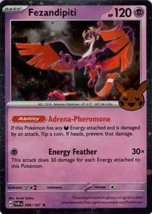 2024 Pokemon Trick or Trade #096/167 Fezandipiti ex